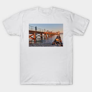 Hagnau Jetty at Sunset - Lake Constance T-Shirt